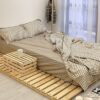 Giường pallet gỗ thông giá rẻ nhất