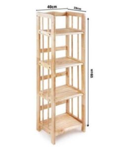 Kệ sách gỗ tự nhiên 40cm giá rẻ