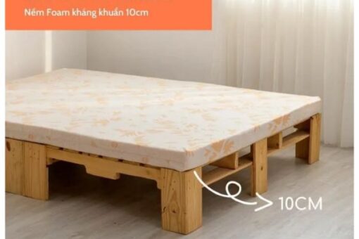 nệm foam hoạt tính trung sơn giá tốt