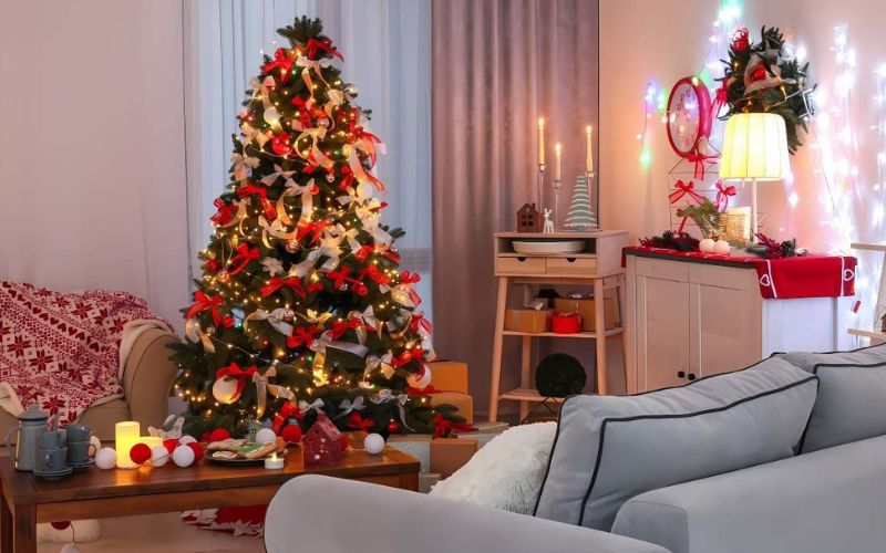 gợi ý cách sắp xếp thông minh các phụ kiện trang trí noel giáng sinh