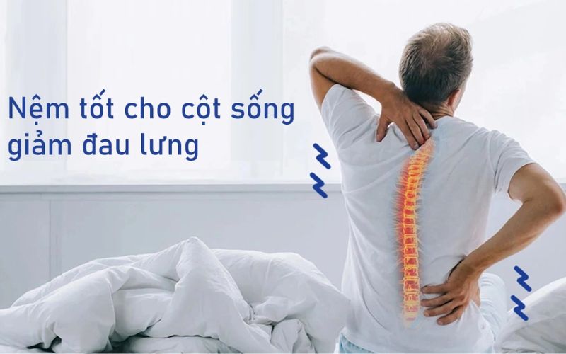 Lợi ích của nệm cao cấp và cột sống