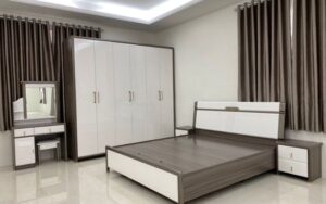 tính toán khoảng cách giữa các vật dụng trong phòng ngủ