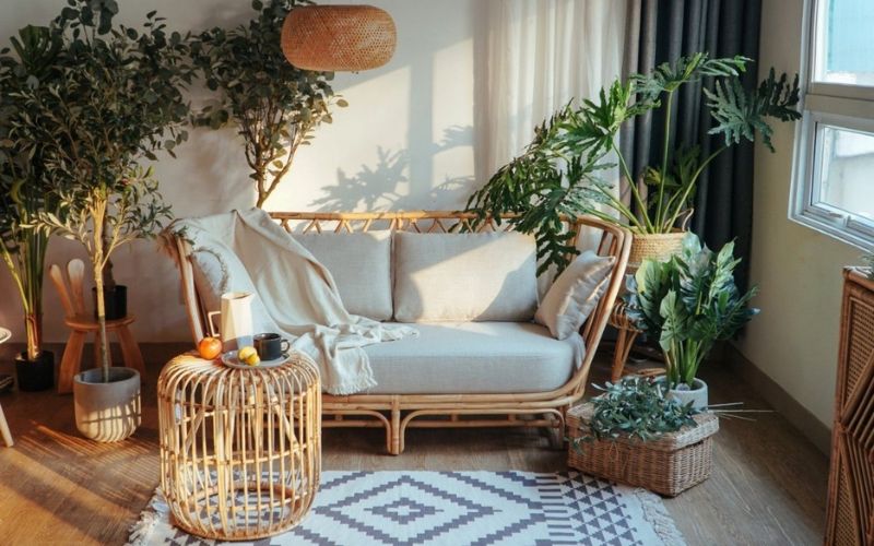 vật liệu nội thất thân thiện môi trường